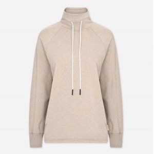 NEW VARLEY Atlas Sweater in Sand Small